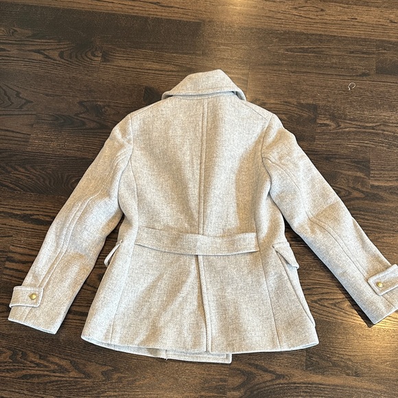 J. Crew Women's Pea Coat with Gold Buttons - Picture 4 of 4